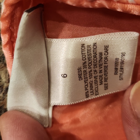 Sweet Heart Rose Toddler Girl's Dress Size 6 color Pink - Picture 3 of 8